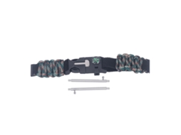 Cordão Paracord Sobrevivência 6 Em 1 Para Suunto 7/9 Camuflagem Oceano