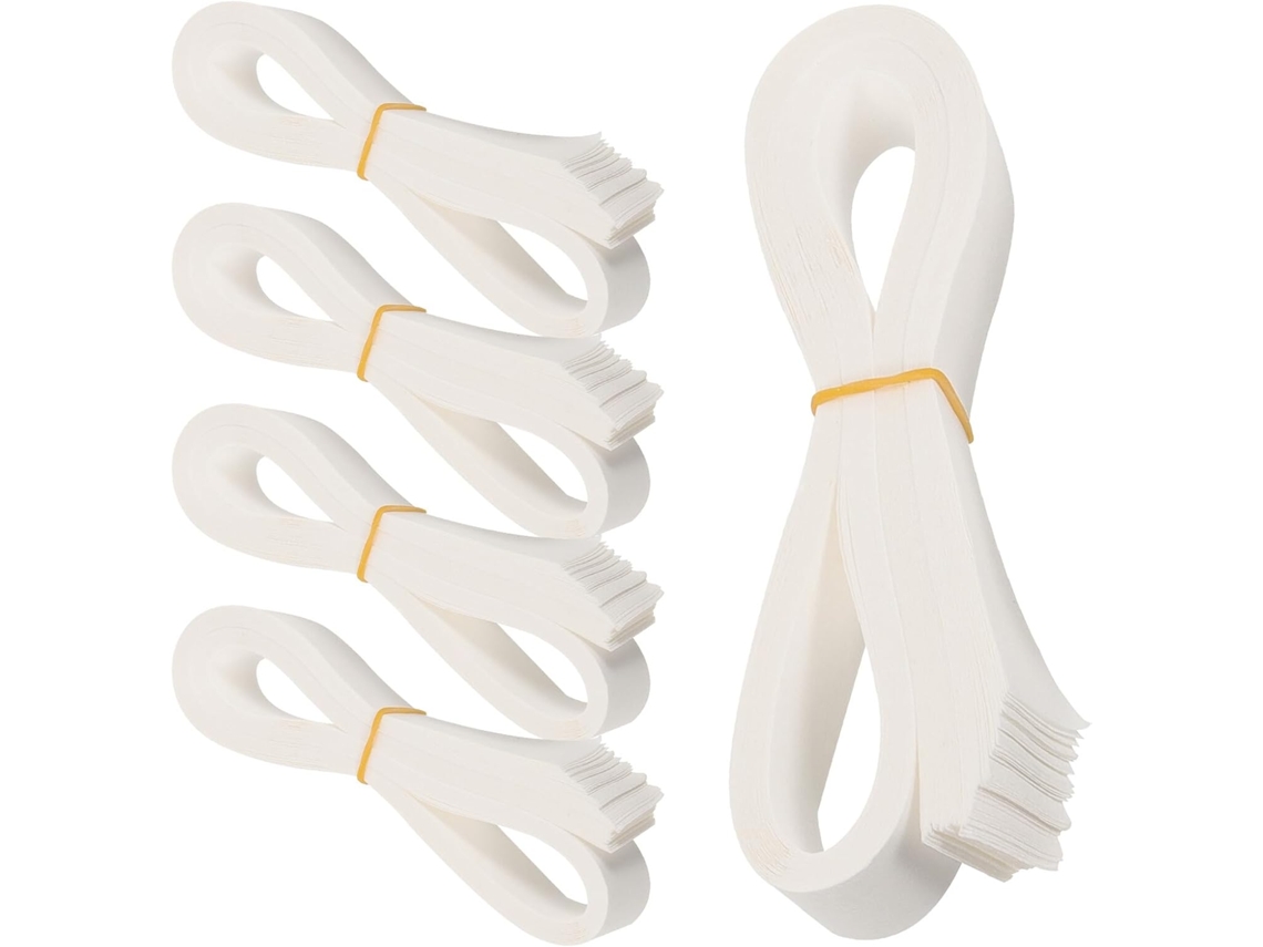 200 Unidades De Cintas De Papel Branco De 52 Cm Para Dinheiro, Organizadoras De Notas, Ideais Para B Gokoco