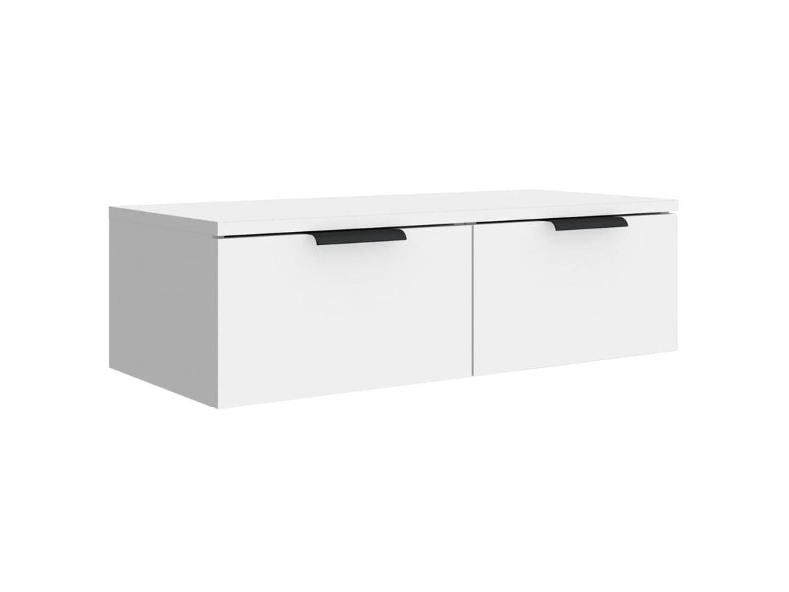 Armários de parede MAISON EXCLUSIVE em Madeira Branco (68x30x20 cm)
