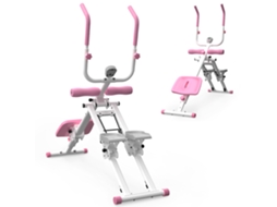 Aparelho Fitness 2 Em 1 Escada E Abdominais Dobrável Para Casa