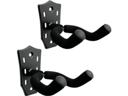 Suporte de Parede para Guitarra , Suporte de Metal com Parafusos, Suporte para Guitarra com Esponja Protetora AQUAFORGE (pacote com 2)