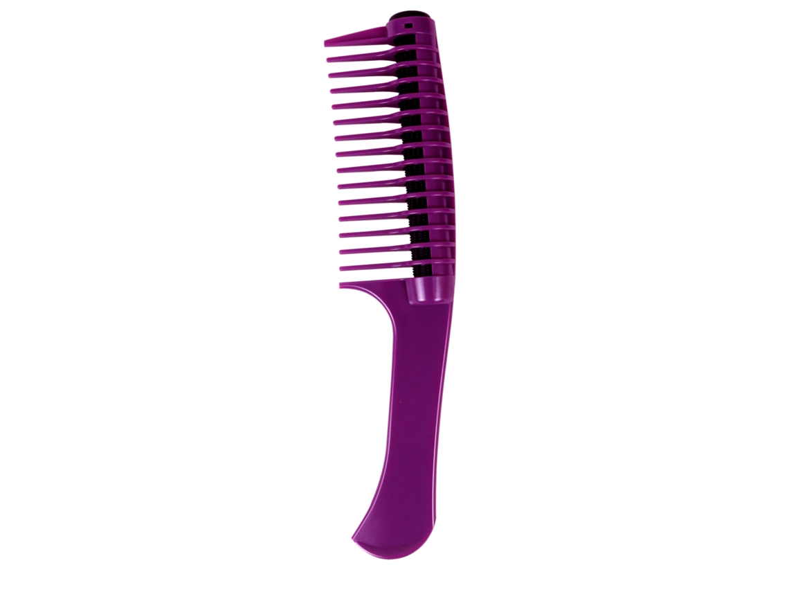 Pente de Rolo de Desembaraçar Emenda Pente de Cabelo de Rolo Integrado Pente de Tingimento de Cabelo Profissional Pente de Cuidado Diário Do Cabelo