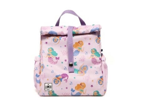 Lancheira Térmica The Lunch Bags Kids Sereias 24x21x16cm K002mermaids