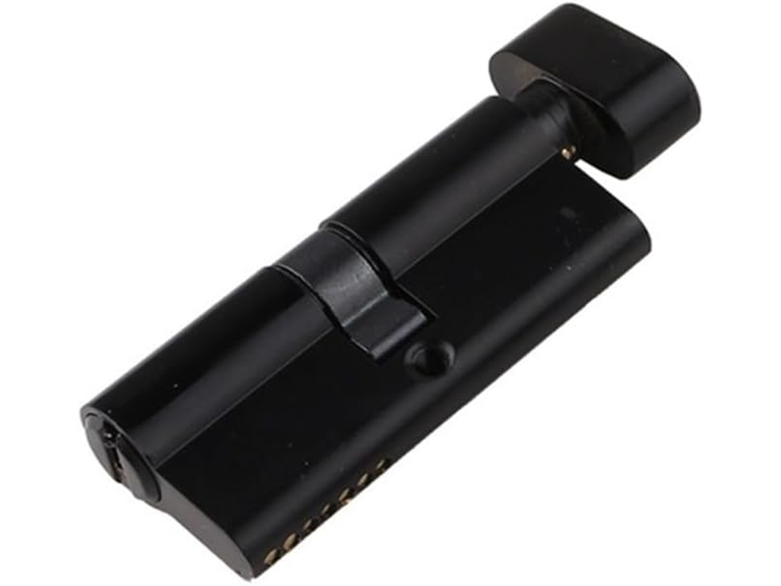 Cilindro de Latão preto 70 mm com segurança e proteção | S/MARCA