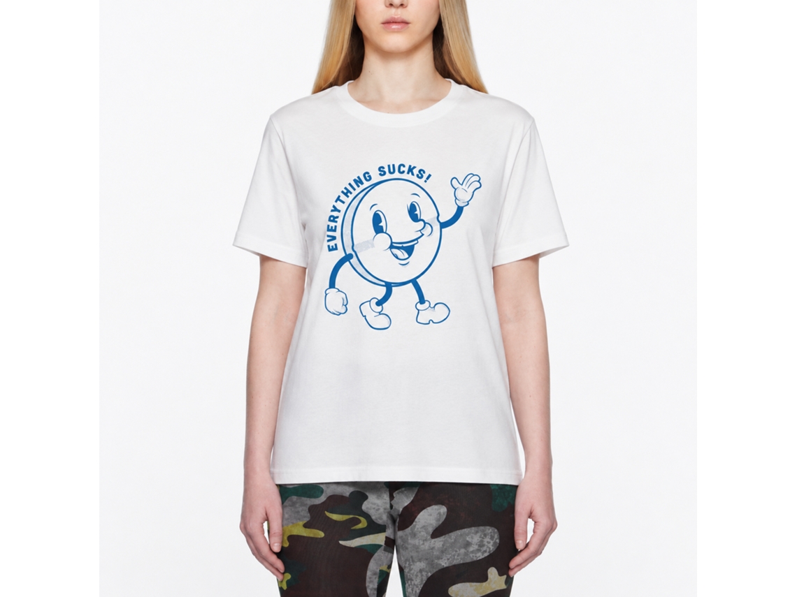 Rockinstone Everything Sucks Happy Pill Stringerarts T-shirt Unique Designer Style