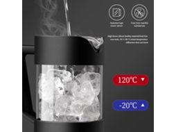 Cafeteira Tipo Prensa Francesa Com 3 Filtros, 100% Livre De Bpa, 600 Ml
