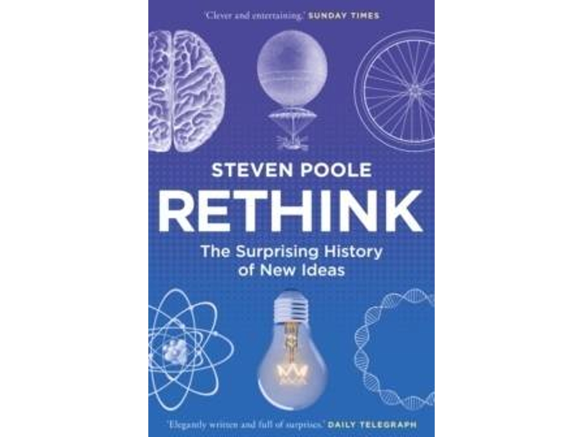 Livro Rethink de Steven Poole (Inglês)