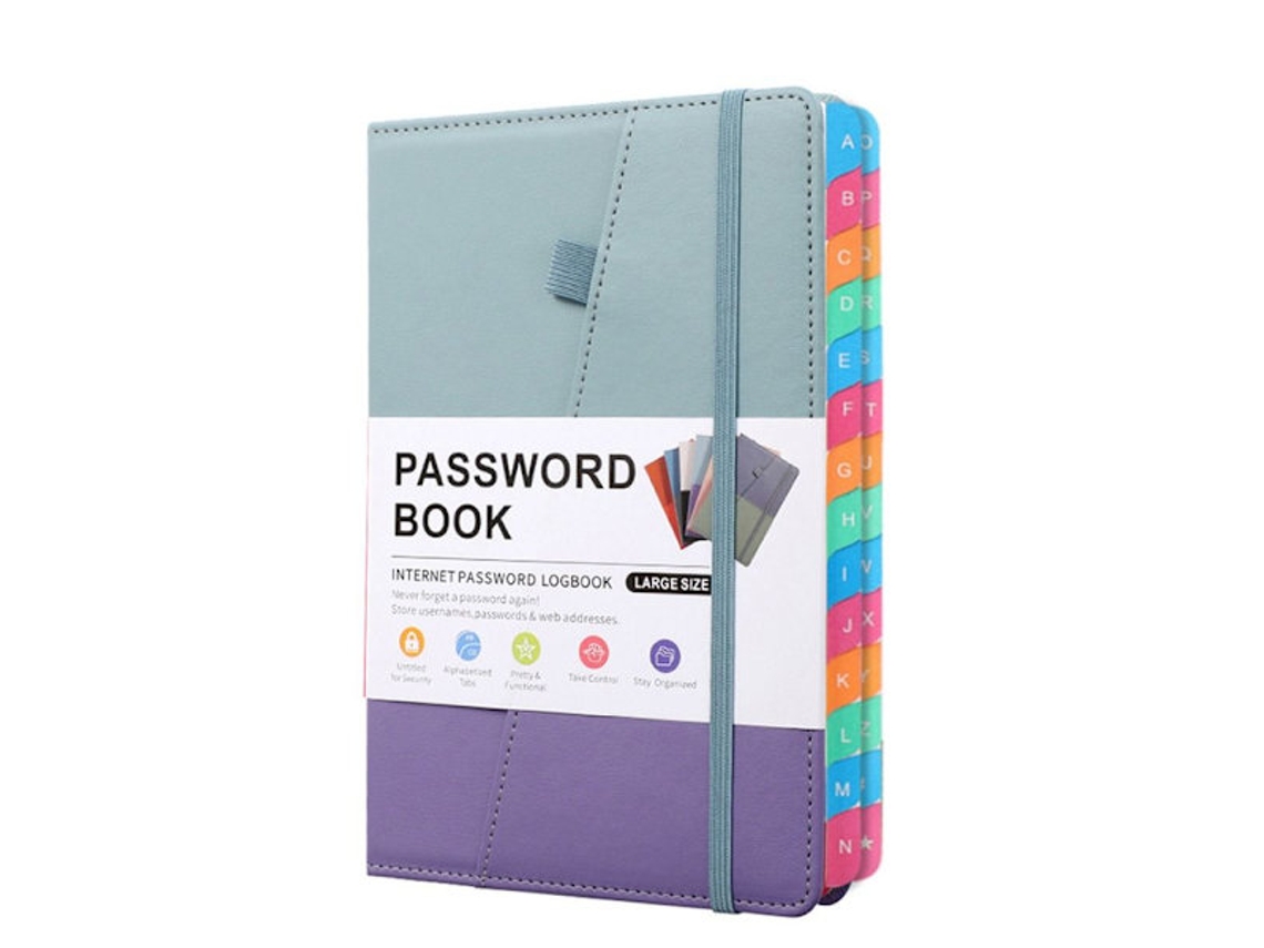 Caderno De Senhas A5 Brilvibera