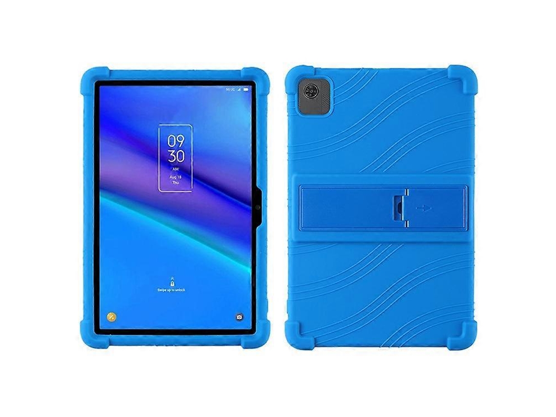 Capa De Silicone Dobrável Com Suporte Integrado Para Tablet Tcl Tab 10 5g 9183g.