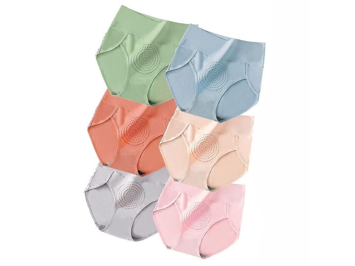 Ropa Interior Antiderramante Para Mujeres Con Incontinencia - Calcinhas Protetoras Slimtech Com Grafeno E Controle Abdominal Xl Verde