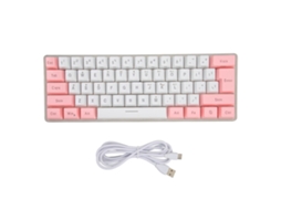 Teclado Mecânico De Jogos Rgb Com 61 Teclas Usb