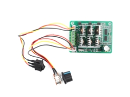 Controlador De Velocidade Para Motor Brushless Trifásico 5v-36v 15a Com Interruptor Reversível Cw/ccw