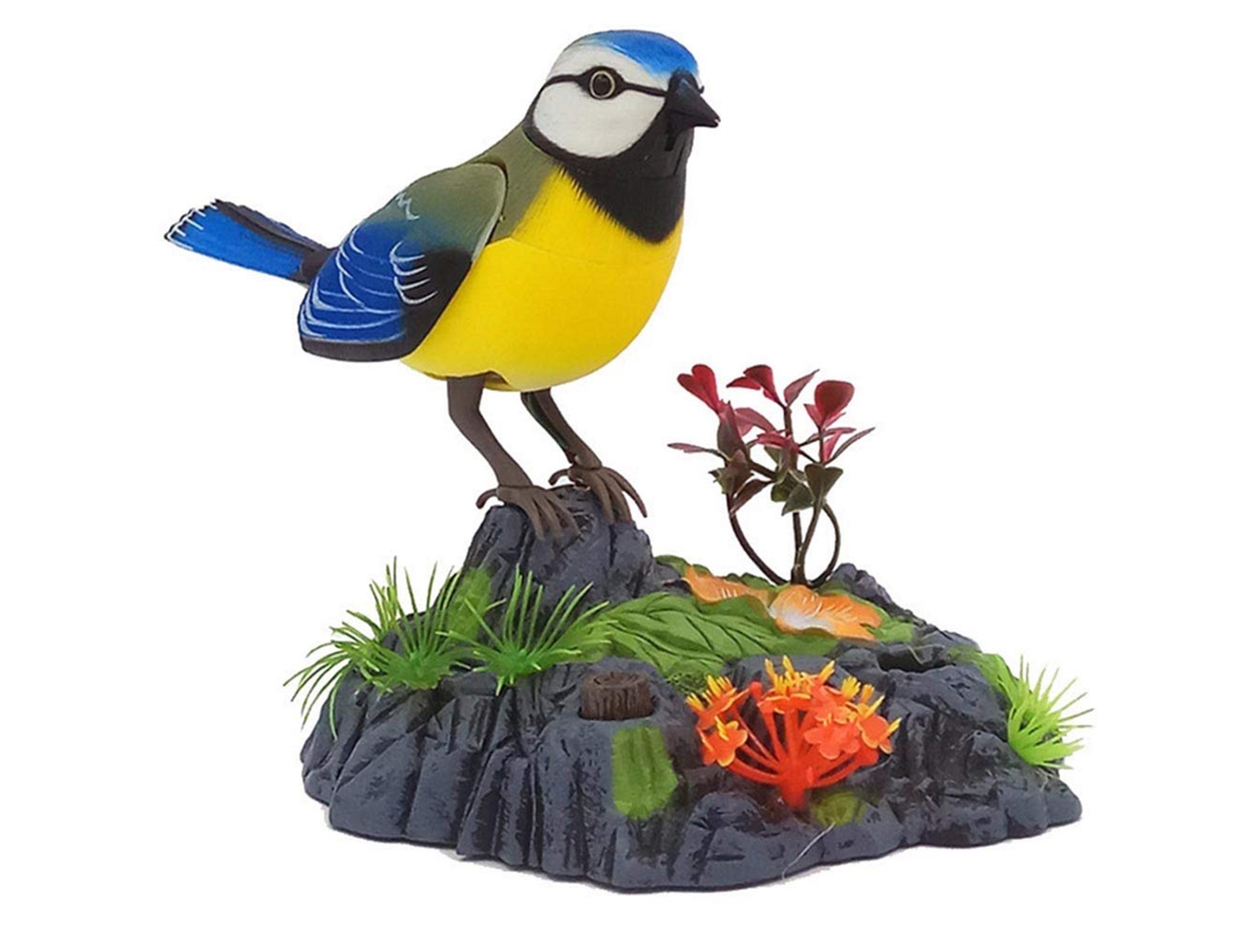 Loro Electrónico Hablando Repitiendo Com Sensor De Movimento Cantando Pássaro Brinquedo Elétrico Para Crianças