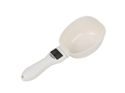 Colher Medidora Eletrônica Universal AQUAFORGE com Balança de Cozinha Alta Precisão 800g, visor Led