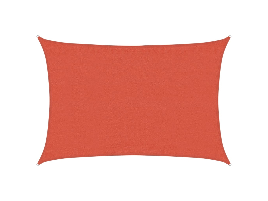 Maison Exclusive - Para-sol Vela Retangular 160 G/m² 3,5x5 M Pead Terracotta