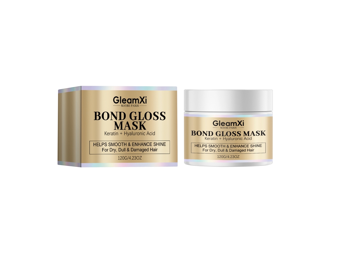 Máscara de Cabelo Gleamxi Nutriente e Brilhante Suave e Silken Diário