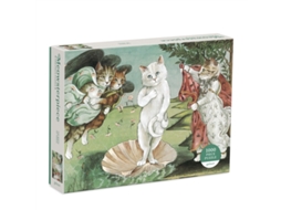 Livro Birth of Venus Meowsterpiece of Western Art 1000 Piece Puzzle de By Artist Susan Herbert e Created By Galison (Inglês)