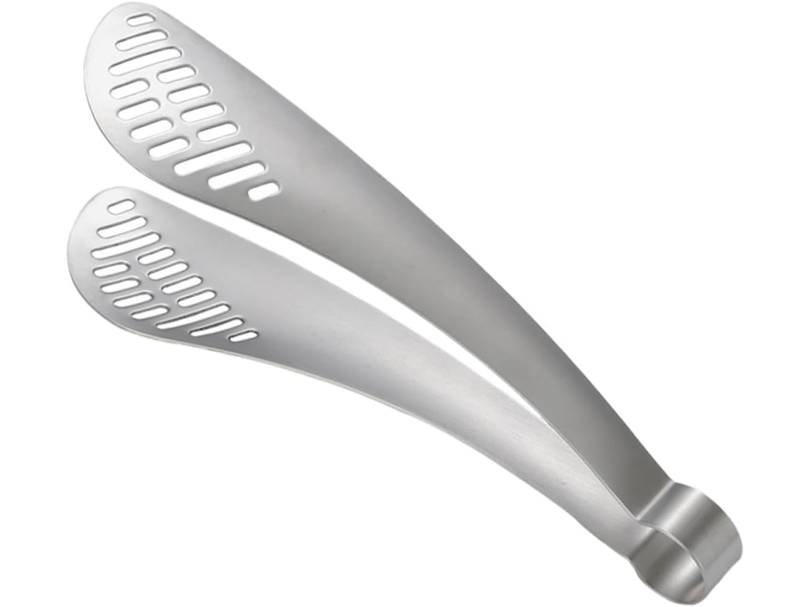 Pinça Para Churrasco Vicasky Em Aço Inoxidável, Prática E Ideal Para Segurar Alimentos