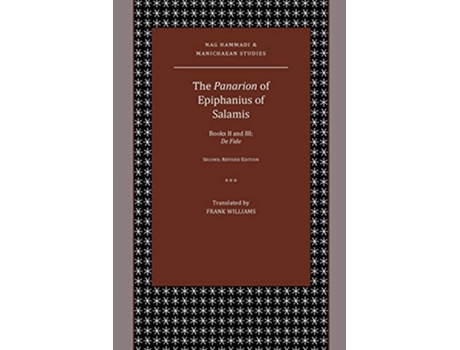 Livro Panarion of Epiphanius of Salamis de Frank Williams (Inglês)