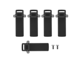 5pcs Clip De Cinto Para Rádio Walkie Talkie Original Baofeng Uv-5r Clip De Costas