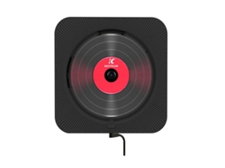 Leitor de CD com rádio e caixa de som Bluetooth AQUAFORGE