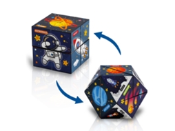 Brinquedo, Cubo Fidget, Mini Gadget Legal Para Aliviar O Estresse E Passar O Tempo, Ótimo Para Crianças E Adultos (viagem Espacial 1 Pe Slowmoose