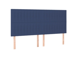 Headboard, Headboards Vidaxl Azul Tecido (200 Cm)