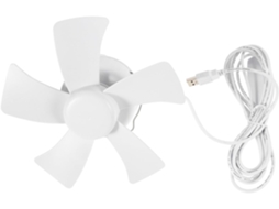 Ventilador Usb Compacto Para Barraca, Ideal Para Viagens E Camping, Sem Necessidade De Furar, Pequeno.