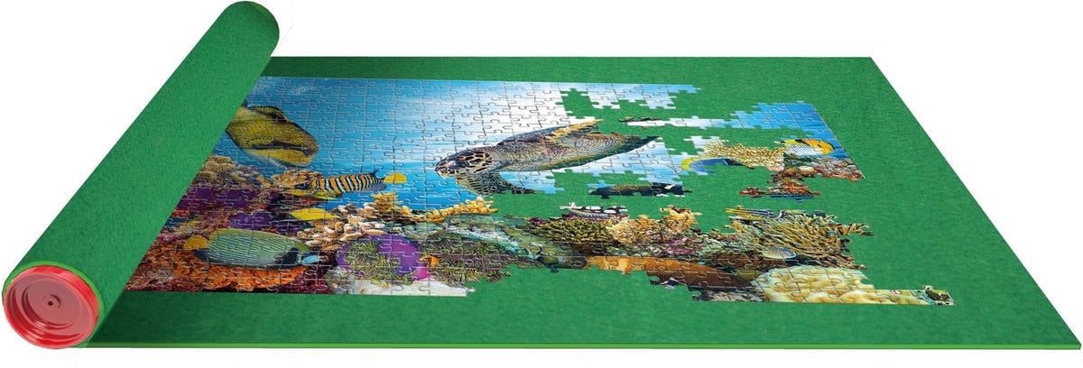 Clementoni Tapete mantel manta para Puzzle de 500 1000 2000 piezas Color  Verde - AliExpress