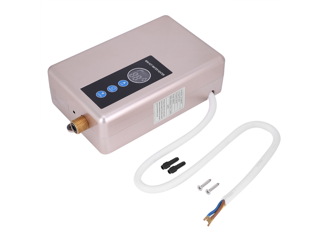 Laxiscreed Aquecedor De Água Compacto Instantâneo Com Aquecimento Rápido E Temperatura Estável