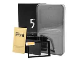 Kit De Película Templada Para Pantalla Y Capucha De Lente Para Cámara Olympus Em10 Ii/em1 Ii