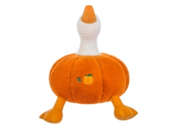 Almofada de pelúcia macia e elástica em formato de abóbora, da Ats, ideal para meninos e meninas, com 35 cm de altura.