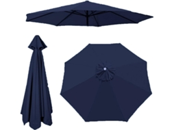 Cobertura De Em Poliéster Azul Para Pátio, Jardim Com Proteção Uv Impermeável