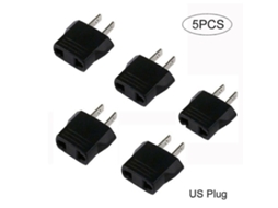 Conjunto De 5 Adaptadores De Tomada Conversores De 110v Para 220v Para Viagem Hengjian