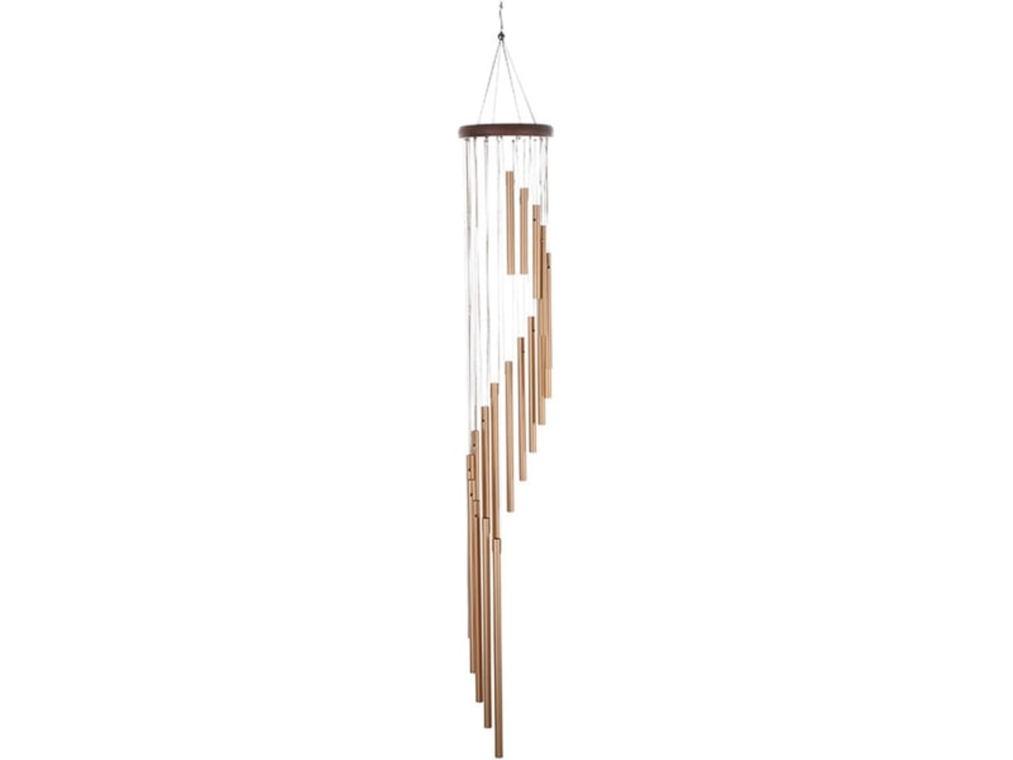 Ic Wind Chimes Novo Clássico Rotativo Multi Tubo De Metal Livro Wind Chimes Slowmoose