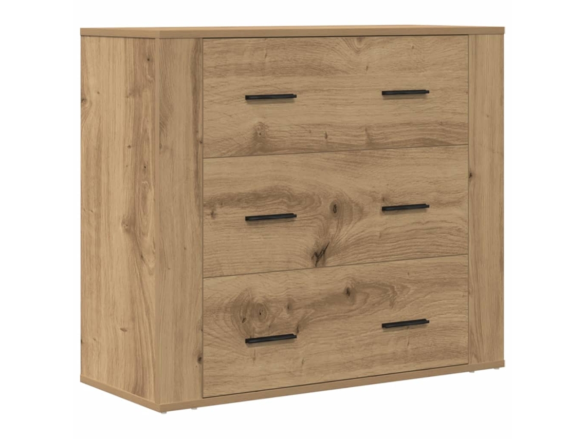 Sideboard, Sideboards Vidaxl Marrom Madeira Processada (n/a)