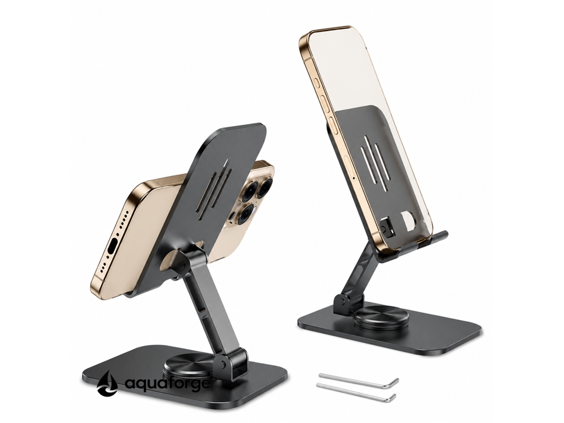 Suporte De Mesa Para Telemóvel Dobrável Ajustável