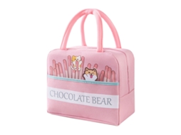 Bolsa Térmica Reutilizável de Grande Capacidade Kawaii Aquaforge
