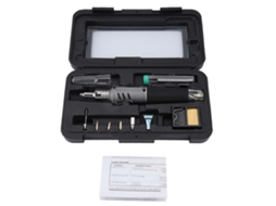 Soldadora de gás butano portátil HS-1115K, kit de soldadura 10 em 1, sem cabo