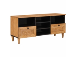Vidaxl Gabinete Para Tv 100 X 33 X 46 Cm Madeira De Manga Maciça