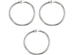 Anéis Conectores Holibanna De Aço Inoxidável 25mm, 100 Peças Para Projetos Diy, Confecção De Colares E Pulseiras, Uso Em