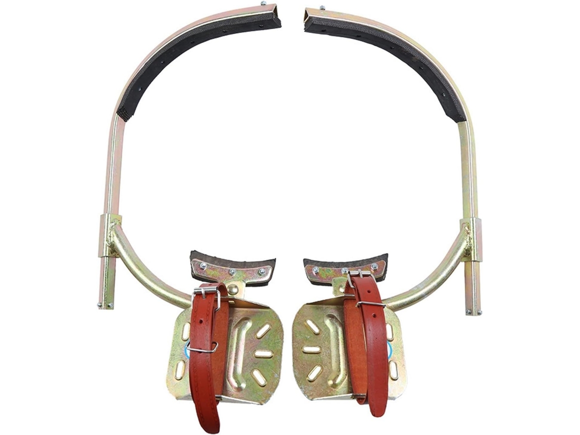 Equipamento de Escalada em Les Arbres Électricien Pôle Escalade Pied Boucle Ciment Chaussures de Fer SFUSHOS