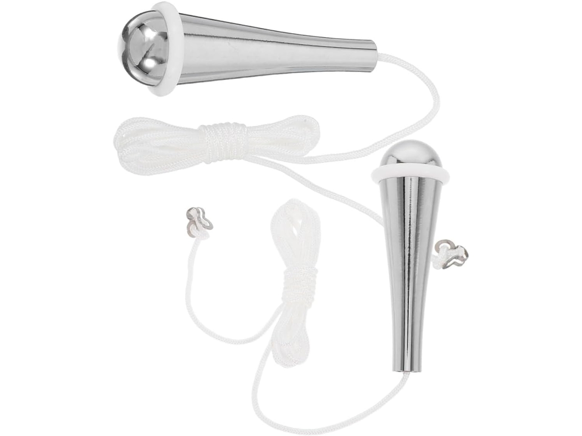 Conjunto De 2 Correntes Para Ventilador Teto Tofficu Com Cabo 1,5 M