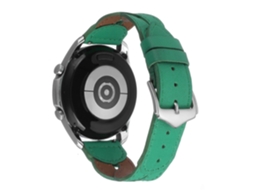 Pulseira Universal De Couro Com Costura Torcida De 22 Mm