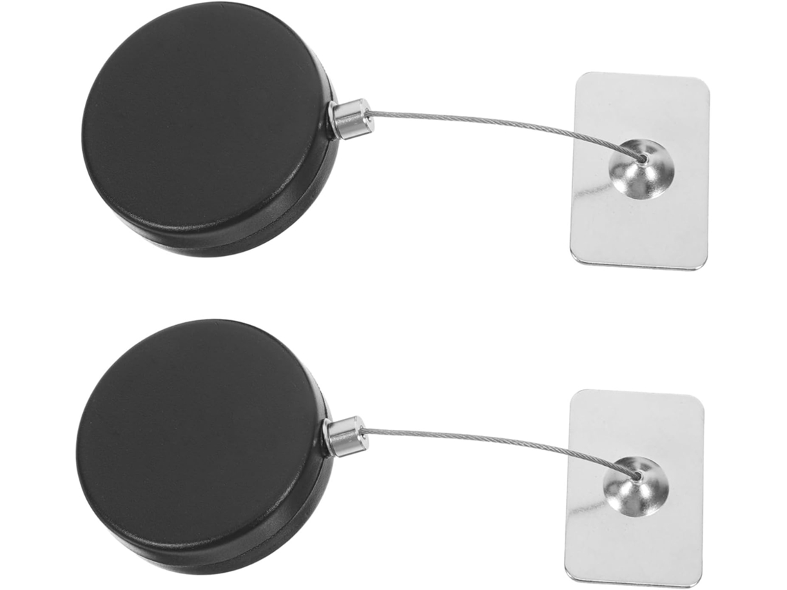 Cadeado De Corrente Extensível De 2 Peças Para Porta, Com Capa De Segurança Antirroubo Para Cabo De Gokoco
