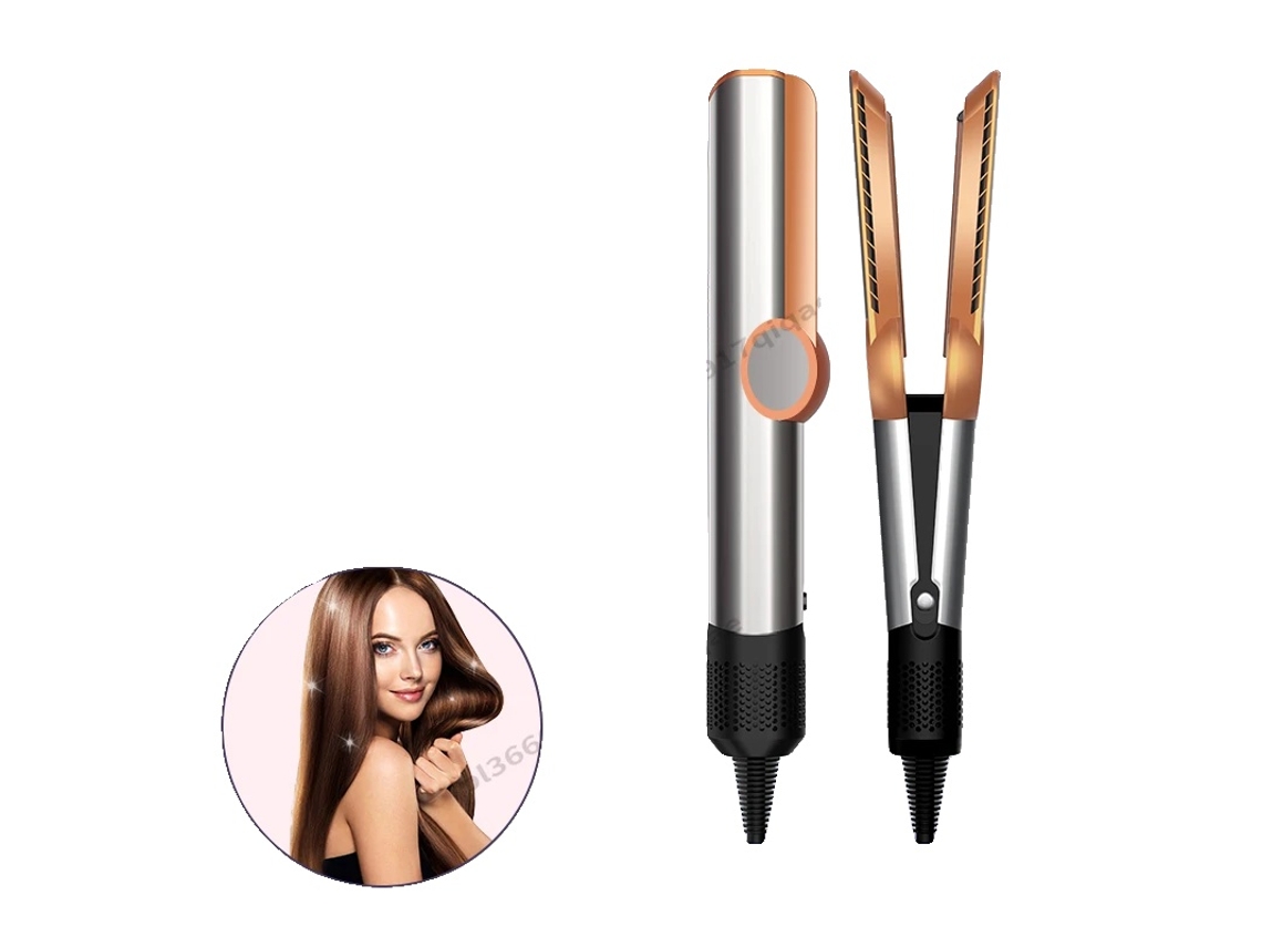 Alisador De Cabelo, Configurações De Ar Quente/frio, Estilização Rápida, Cinza, Eu-b