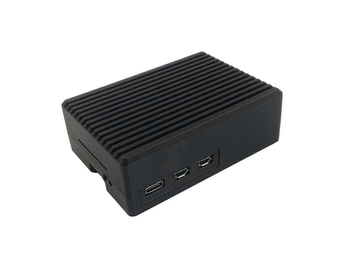 Shell Para Raspberry Pi 5b 5be Radiating Shell Sem Ventoinha Brilvibera