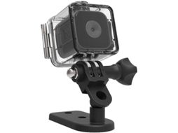 Minicâmera 1080P com Visão Noturna, Microcâmera de Vigilância Interna/Externa, Preta. Bestvite