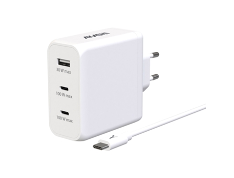 Carregador AKASHI ALTGAN100W Branco