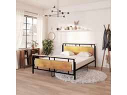 Vidaxl Estrutura De Cama 160x200 Cm Metal